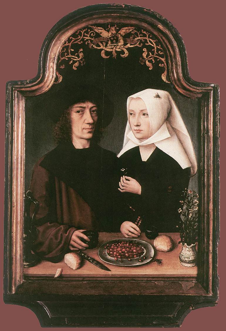 Unknown Artist, Flemish Master - Artist And Wife, c.1496